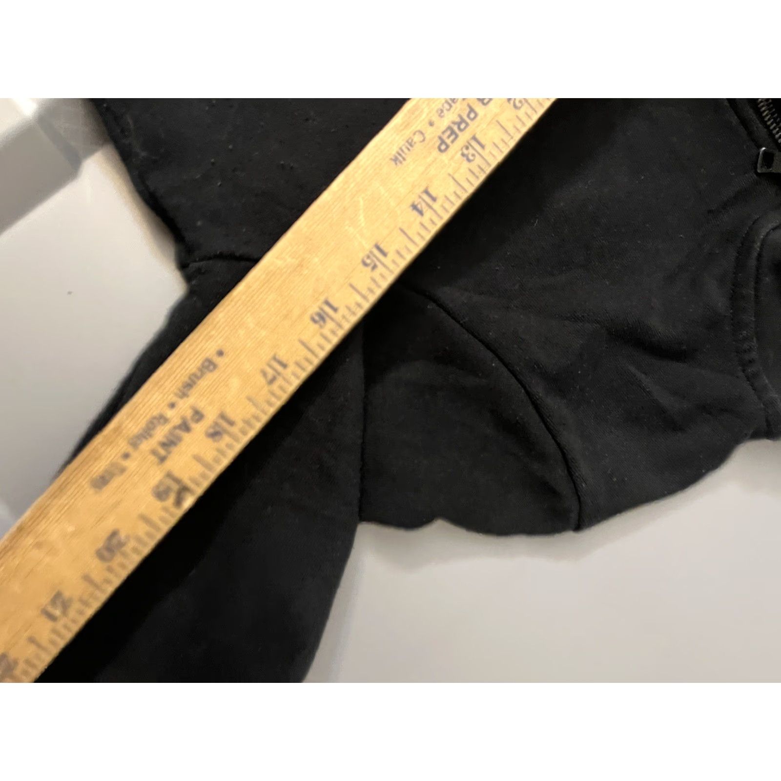 Armani Exchange Armani Exchange Hoodie Sweatshirt Women’s Size Small Black Logo Rhinestone Zipper Full Zip Hooded Pockets Activewear Size S / US 4 / IT 40 - 6 Thumbnail