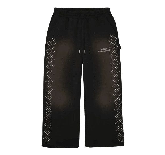 HMDD Crystal Sweatpants Black Red Size US 36 / EU 52 - 1 Thumbnail