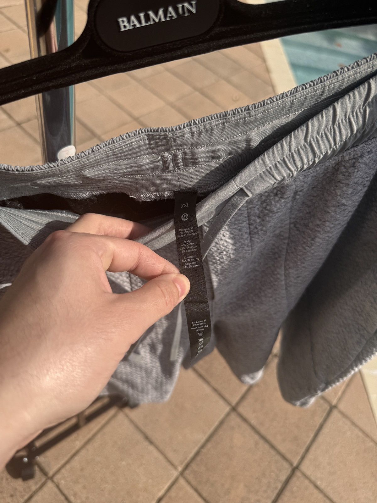 Lululemon Lululemon At Ease Grey Shorts size XXL Size US 36 / EU 52 - 5 Thumbnail