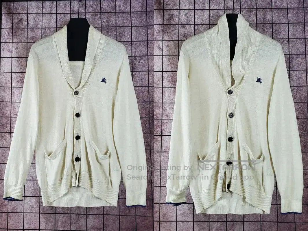 Burberry Burberry Men's Spring Autumn Beige Cardigan. Size US M / EU 48-50 / 2 - 1 Thumbnail