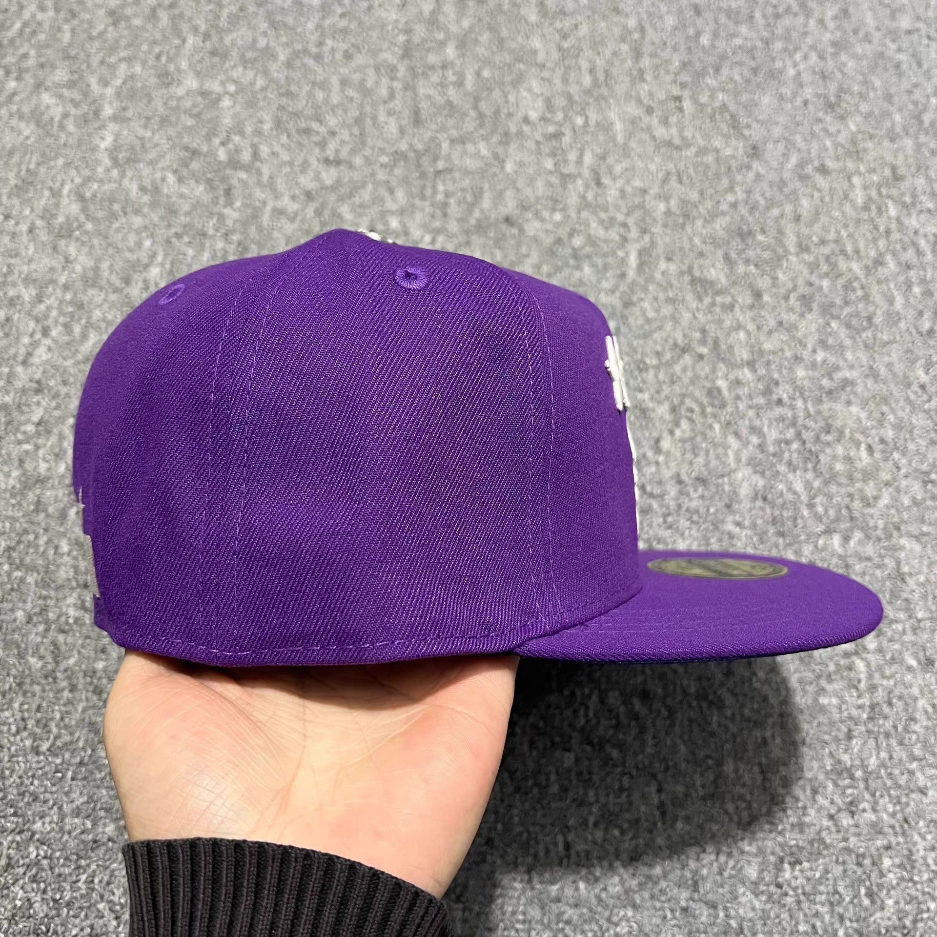 HELLSTAR Hellstar Classic Embroidered Flat Brim Baseball Cap Q7 Size ONE SIZE - 9 Thumbnail