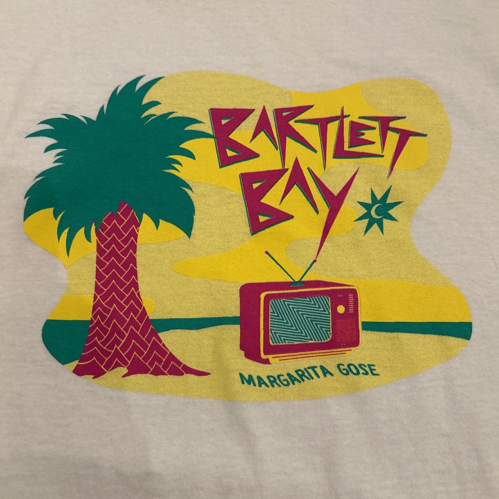 Vintage RARE Magic Hat Brewing Co. Margarita Goes T-Shirt Adult XL White Mens Size US XL / EU 56 / 4 - 2 Thumbnail