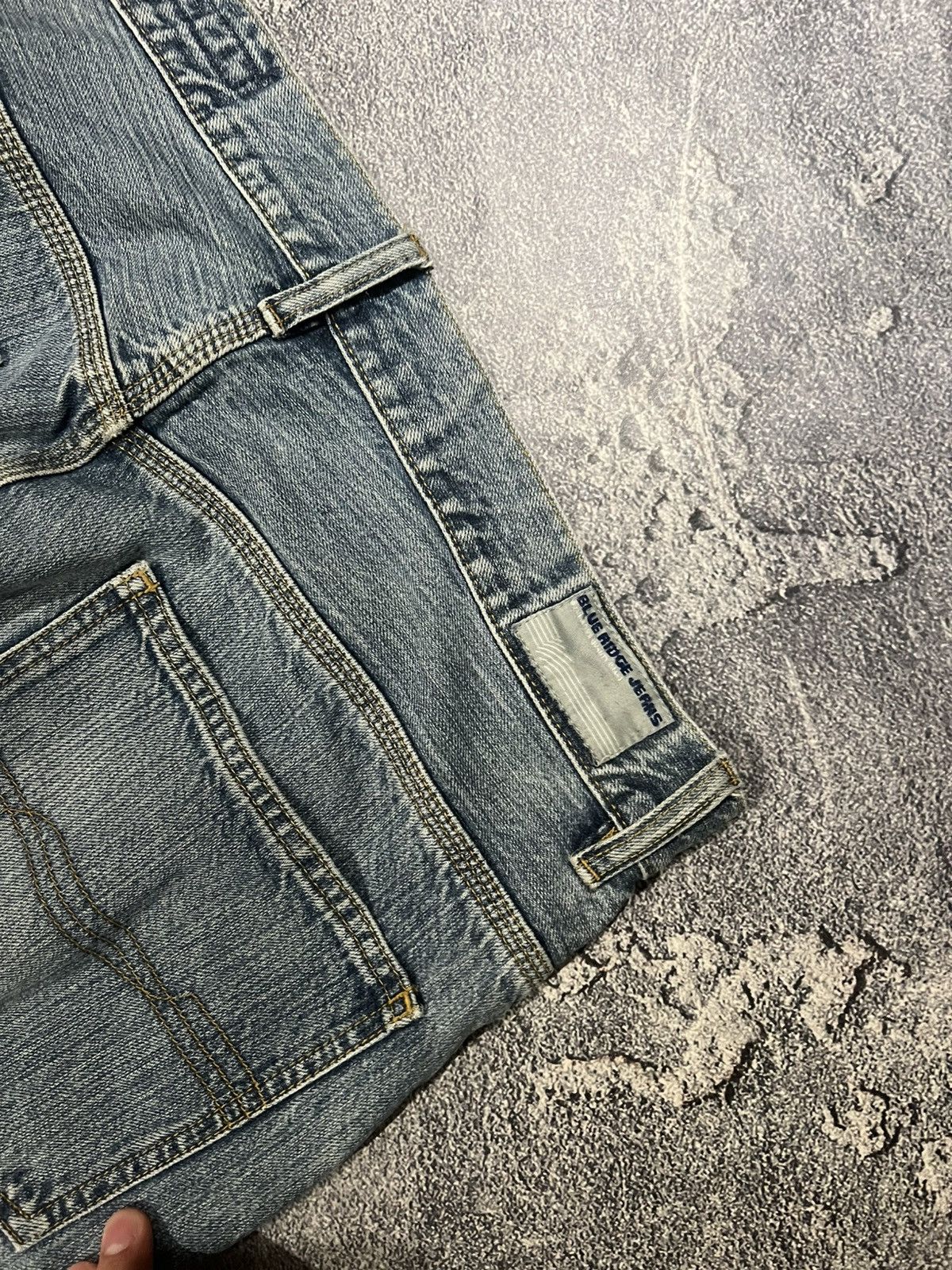 Vintage Washed Vintage Workwear Carpenter Jean Retro Style 90s Size US 35 - 6 Thumbnail