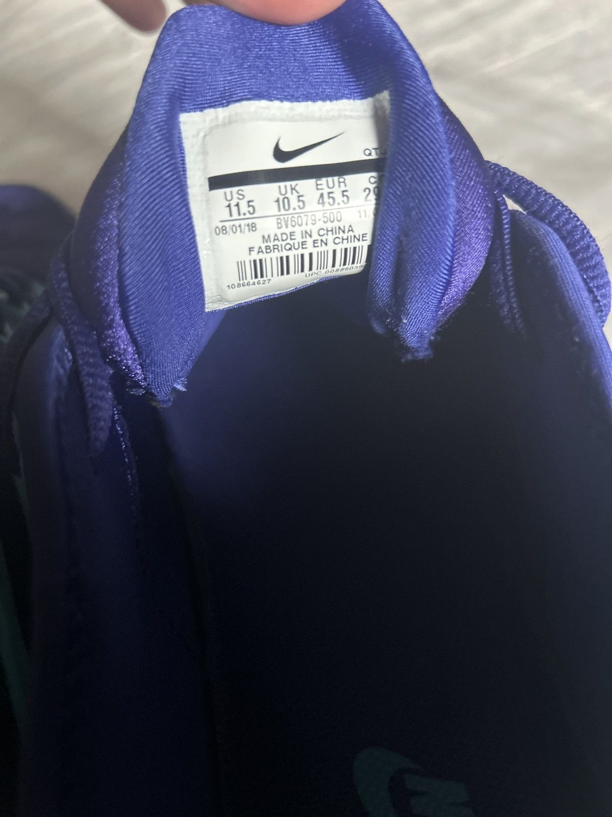 Nike Nike Air VaporMax Plus Hornets 2019 Size US 11.5 / EU 44-45 - 5 Thumbnail