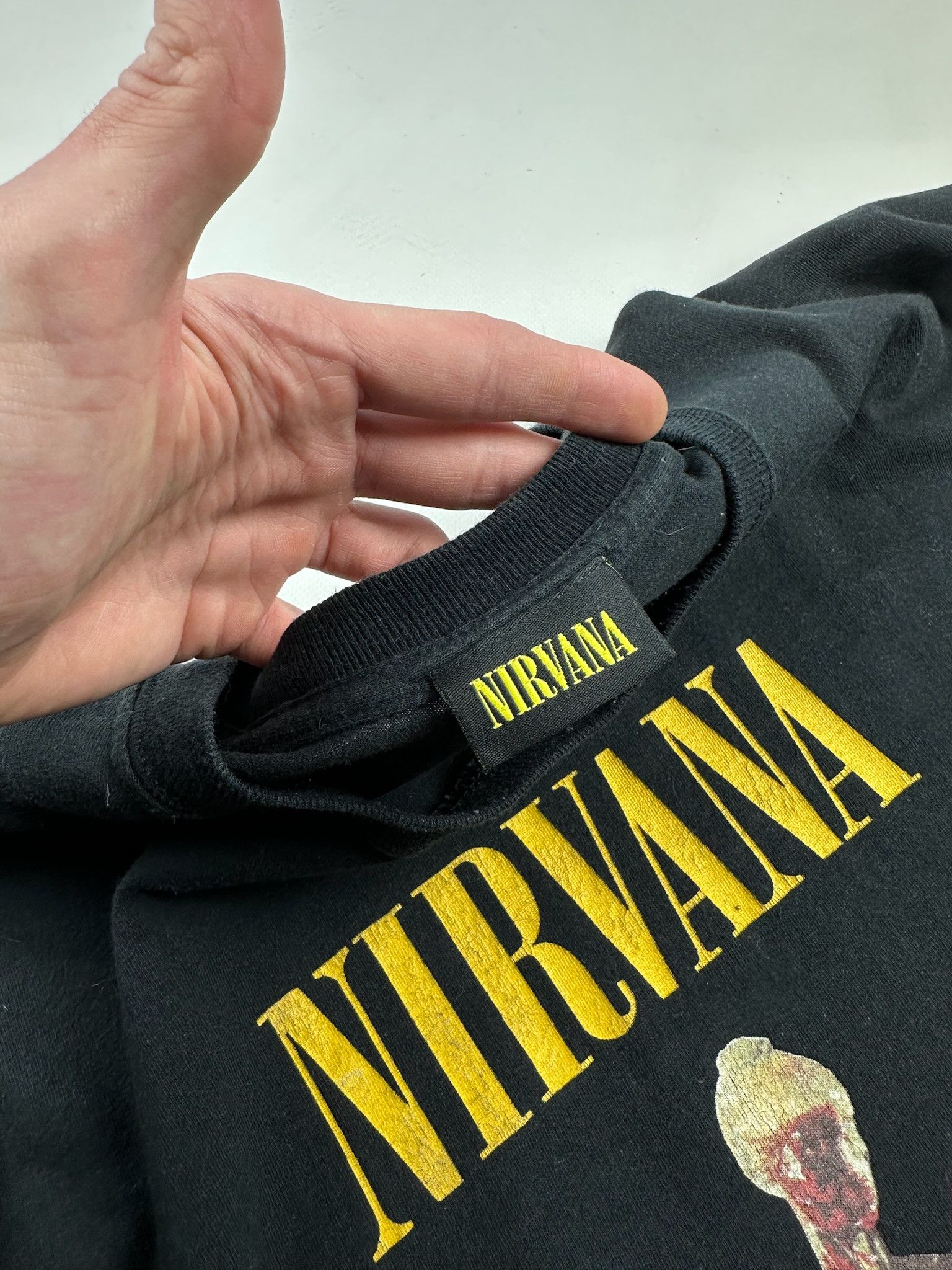 Band Tees Nirvana in utero Long Sleeve Tshirt Size US XXL / EU 58 / 5 - 3 Thumbnail