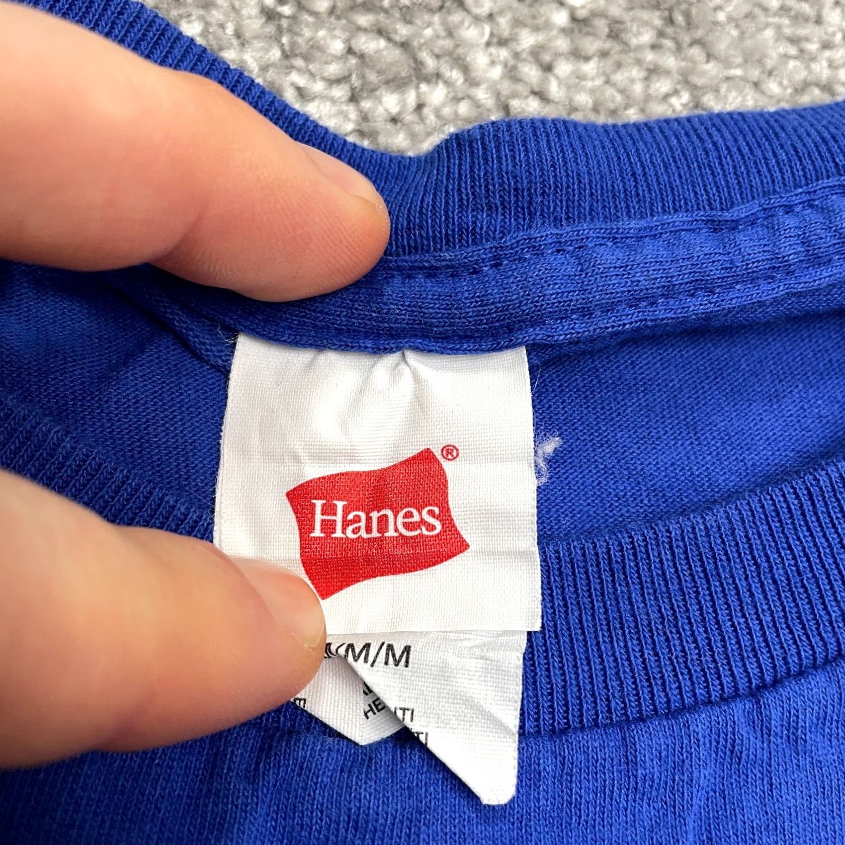 Hanes Hanes UCSB Gaucho Games Graphic T-Shirt Womens M Blue Crew Neck Cotton Tee Size M / US 6-8 / IT 42-44 - 4 Thumbnail