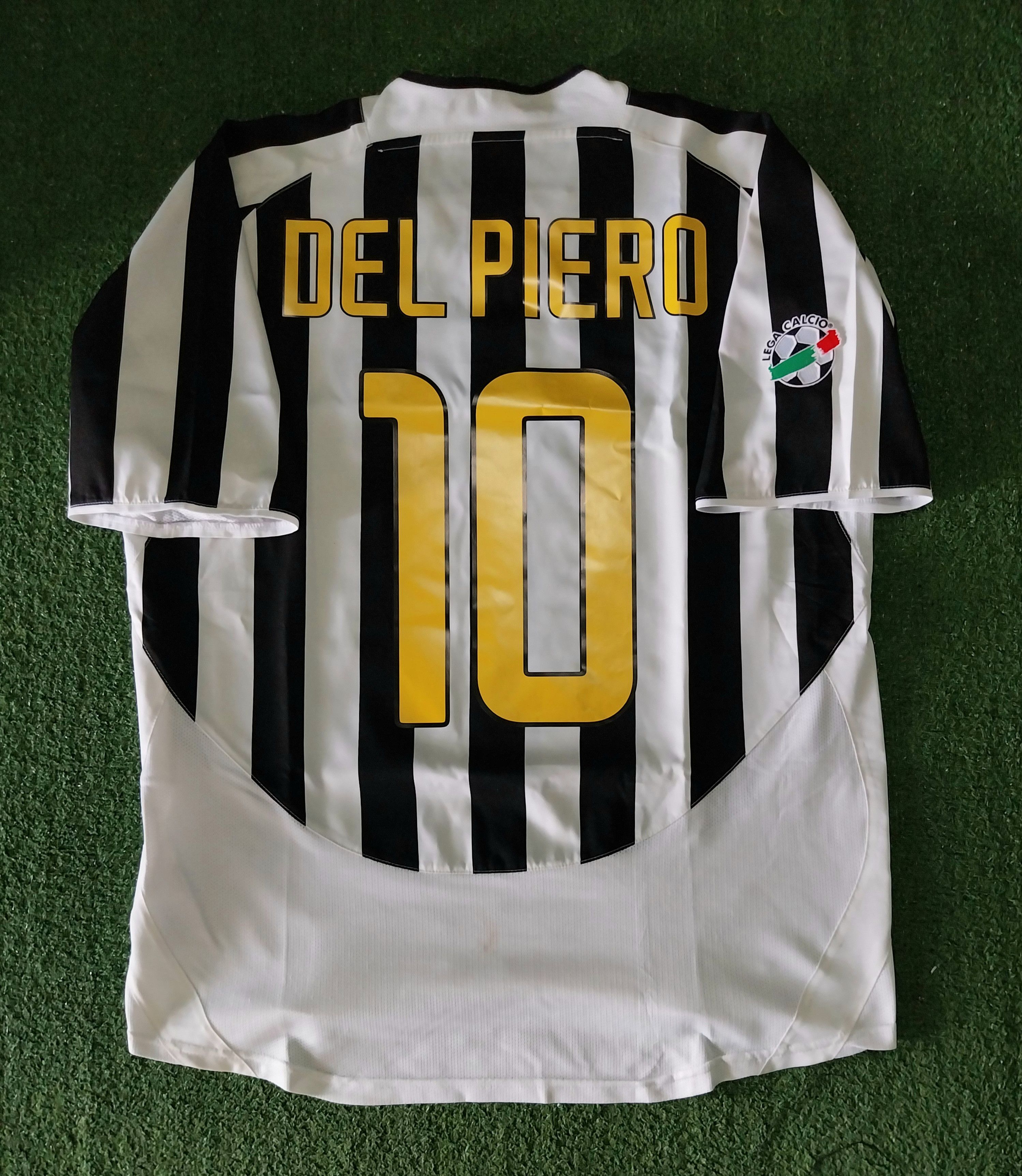 Nike Juventus home 2003/2004 alex del piero jersey football Size US L / EU 52-54 / 3 - 2 Thumbnail
