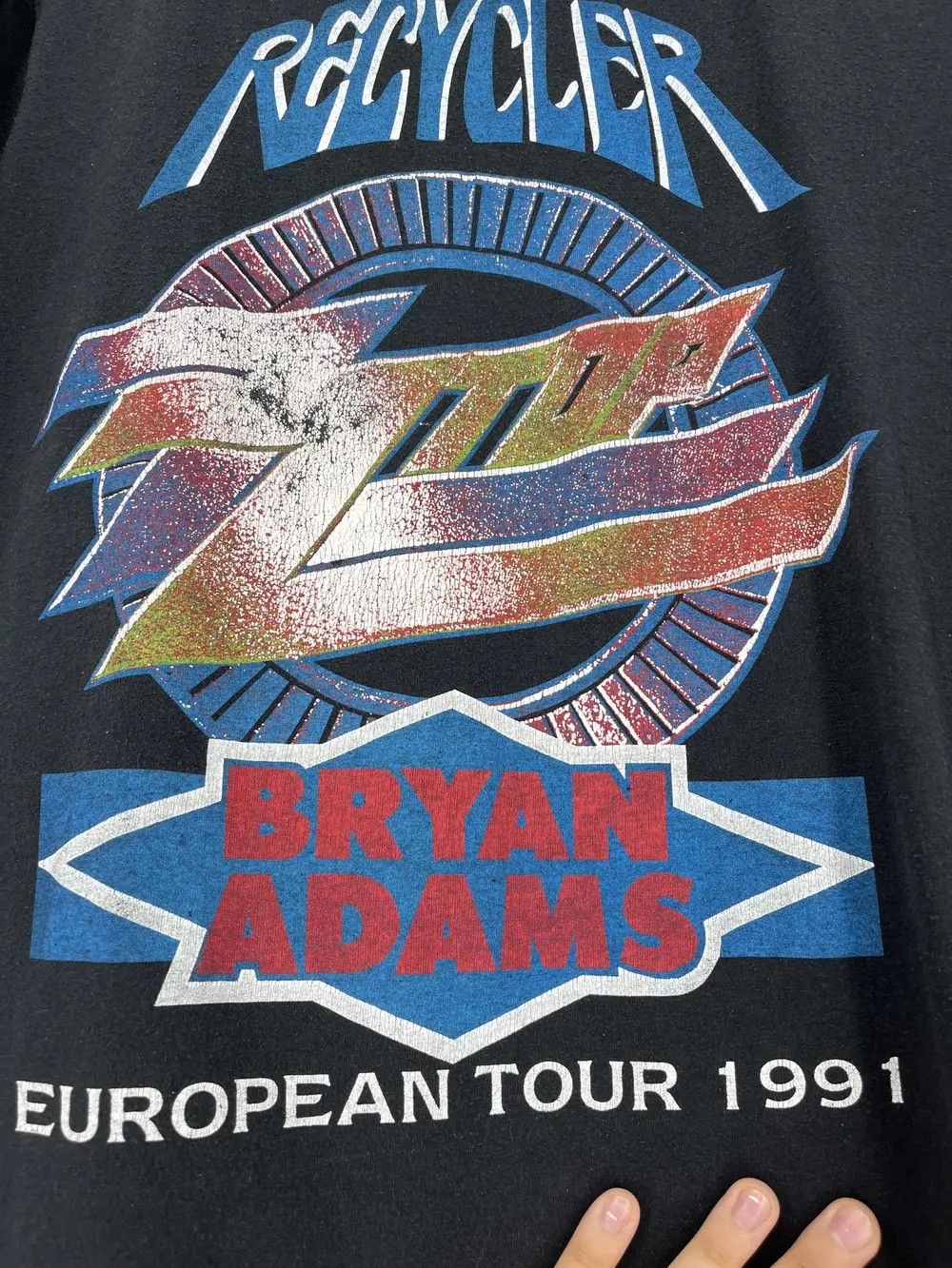 Band Tees × Vintage Bryan Adams 1991 recycler vintage rock band tour tee Size US L / EU 52-54 / 3 - 7 Thumbnail