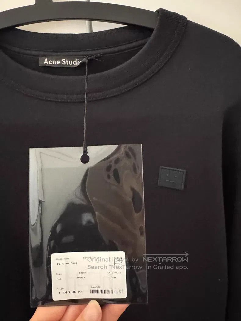 Acne Studios Acne Studios Black Smiley Hoodie Size US XS / EU 42 / 0 - 2 Thumbnail