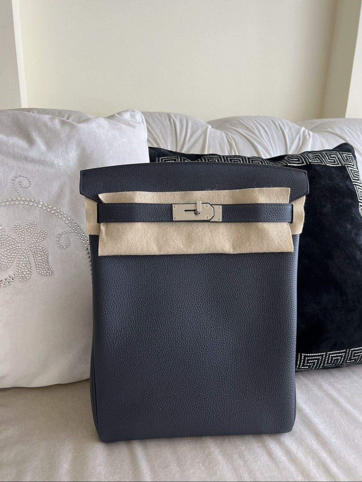 Hermes Hac a Dos GM Backpack Men’s “Midnight Blue”