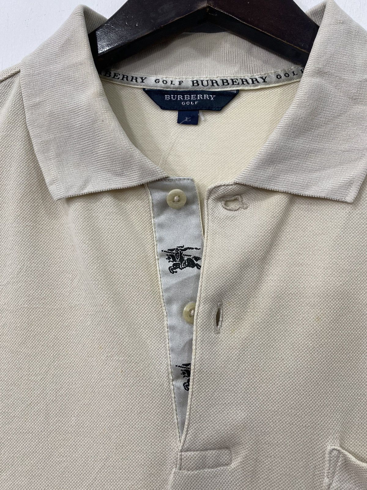 Burberry 💥BURBERRY Golf Polo shirt Size US L / EU 52-54 / 3 - 3 Thumbnail