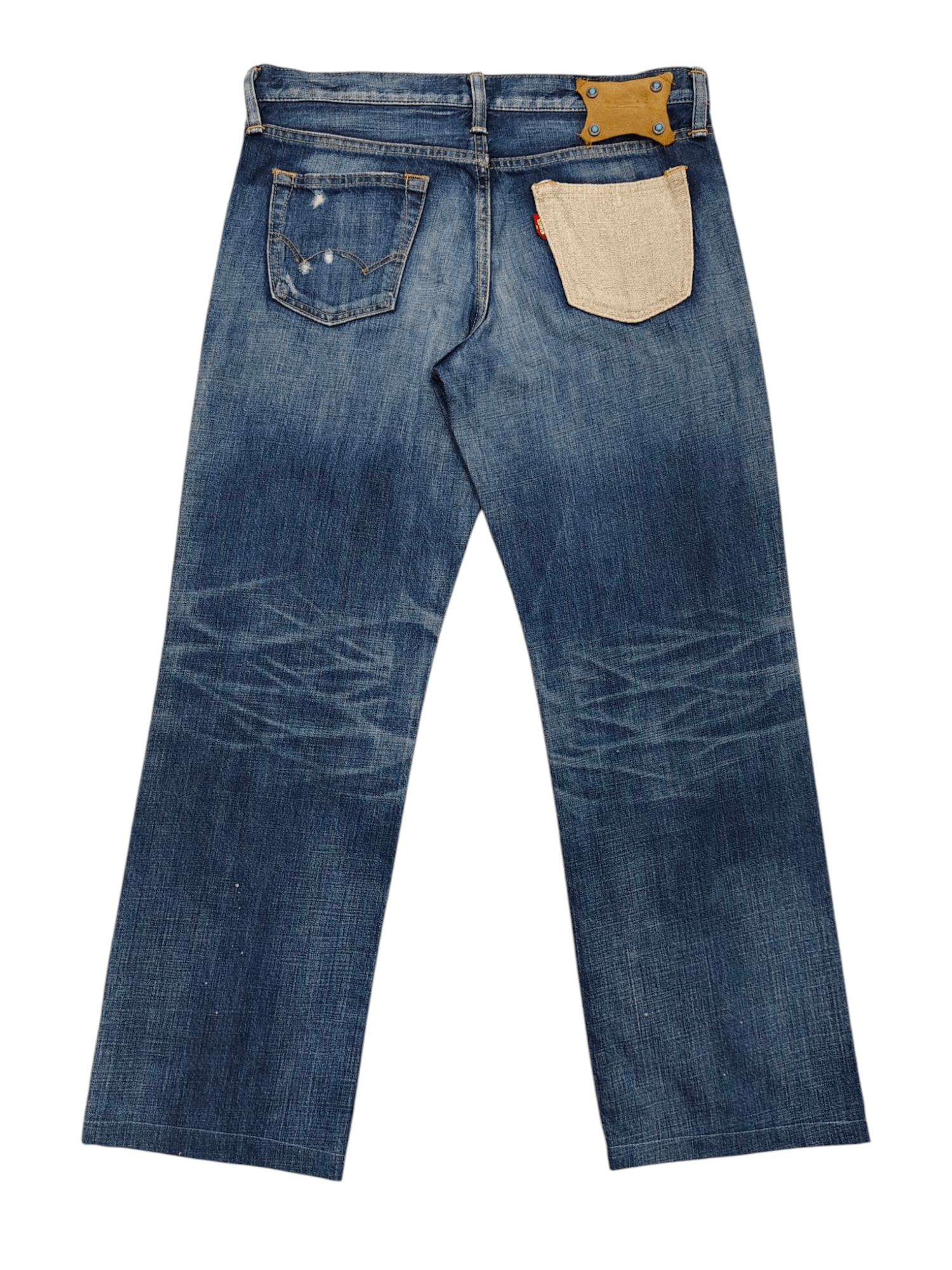 Edwin 🇯🇵 Edwin 🇯🇵 Linen Pocket Distressed Jeans Size 30" / US 8 / IT 44 - 1 Thumbnail
