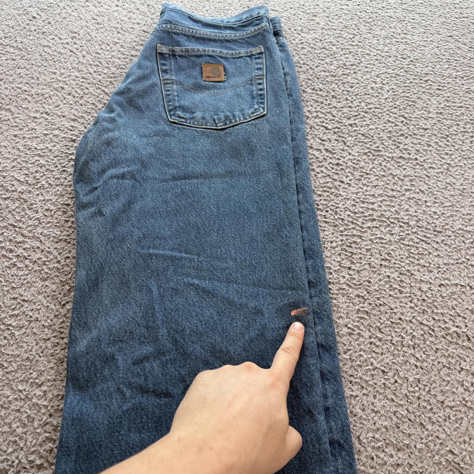 Carhartt Carhartt Relaxed Fit Denim Work Jeans 30x32 B460 DVB Paint Size US 30 / EU 46 - 7 Thumbnail