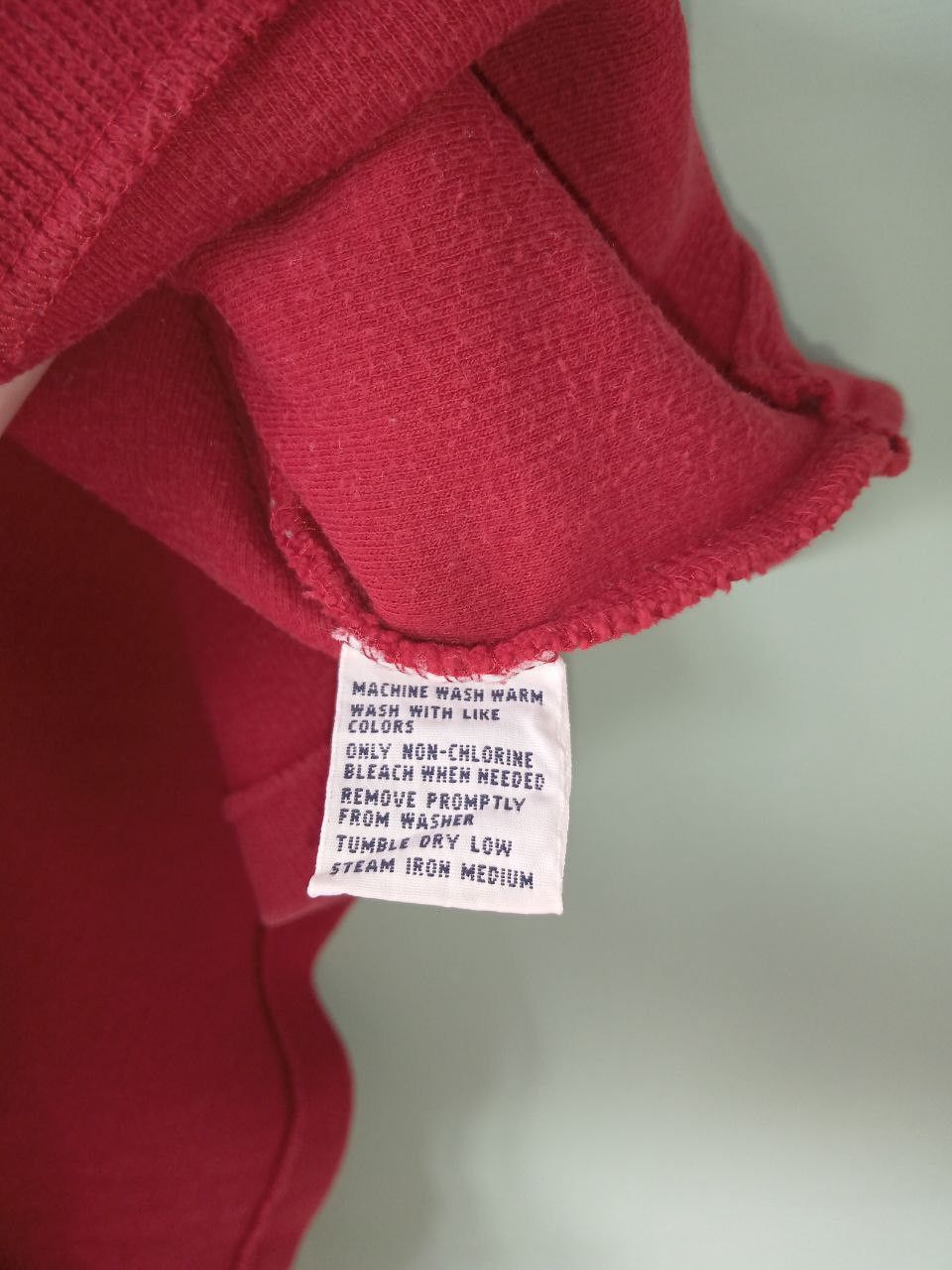 Polo Ralph Lauren Vtg Polo Ralph Lauren Red Sweater 1/4 Zip Size US XL / EU 56 / 4 - 8 Thumbnail