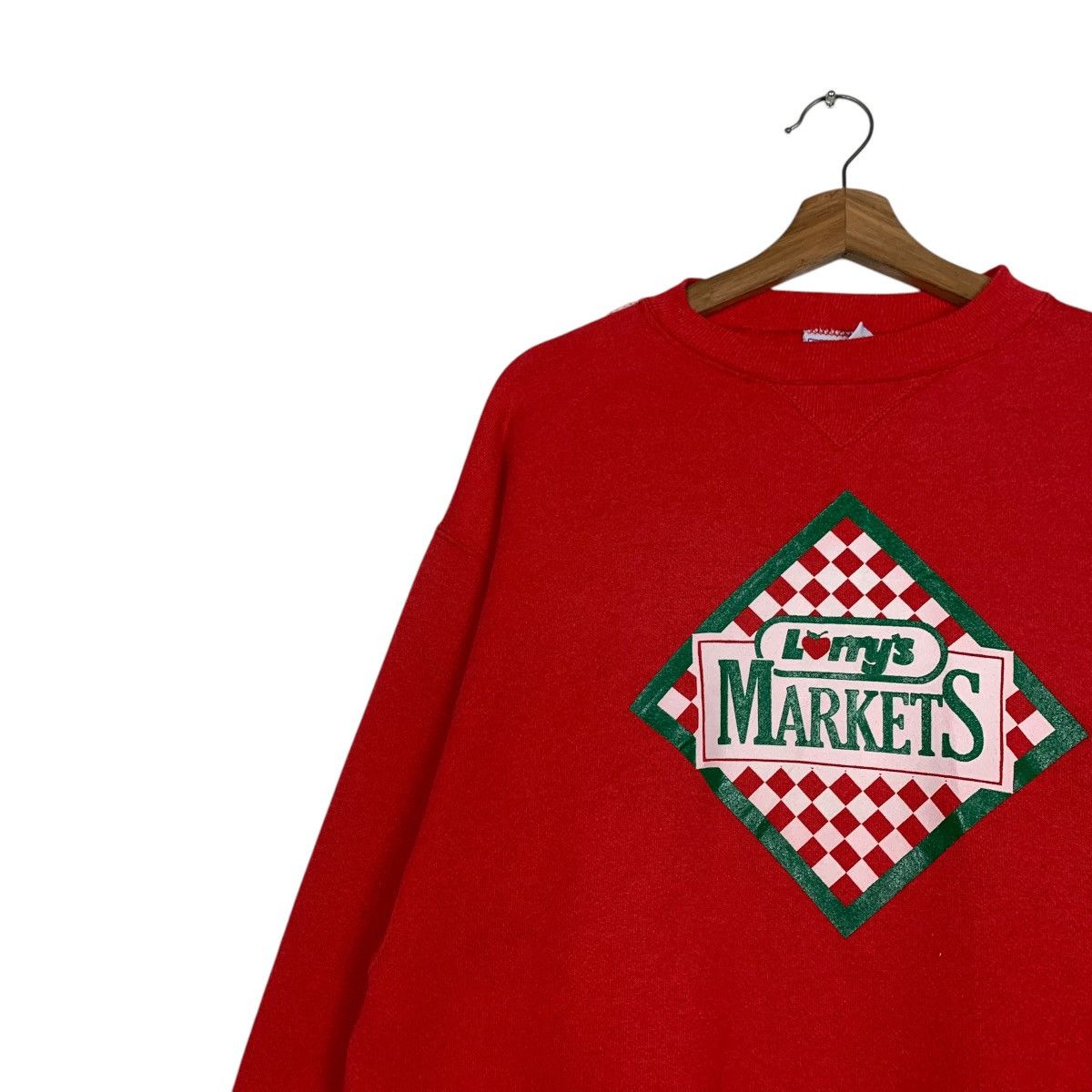 Hanes HANES Classic Sweatshirt Lorry’s Markets Big Logo #2195-C97 Size US L / EU 52-54 / 3 - 6 Thumbnail