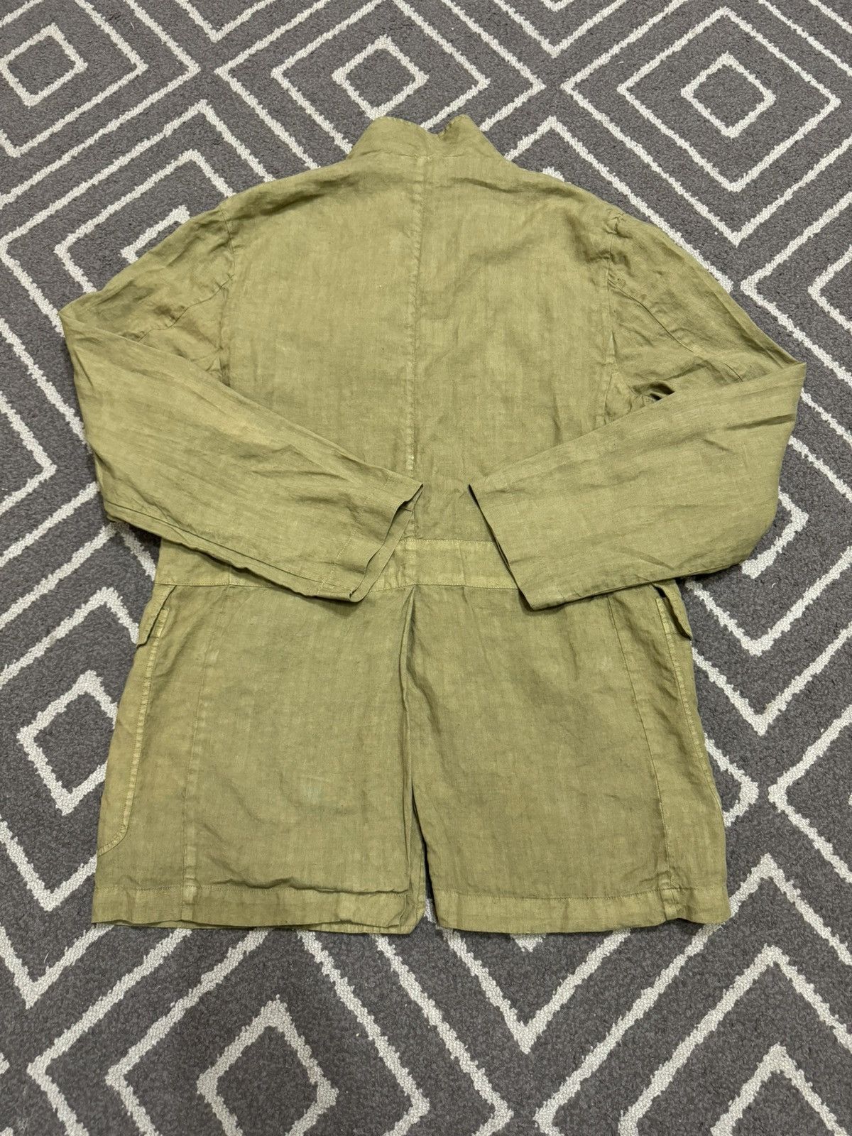 Designer LINO PWP 100% LINEN JACKET Size US S / EU 44-46 / 1 - 3 Thumbnail