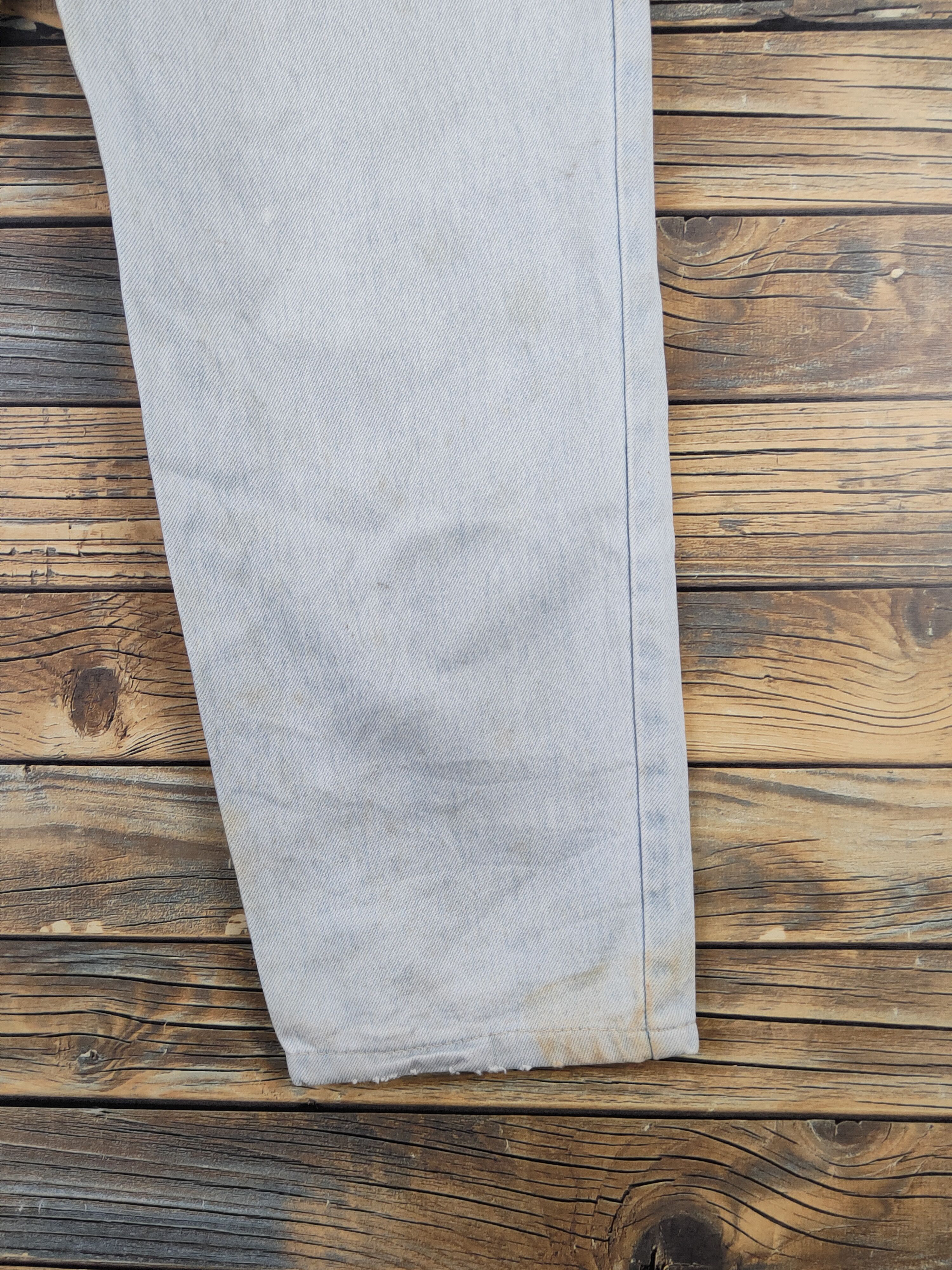Edwin Edwin Light Blue Distressed Ripped Jeans #W1402 Size US 27 - 12 Thumbnail