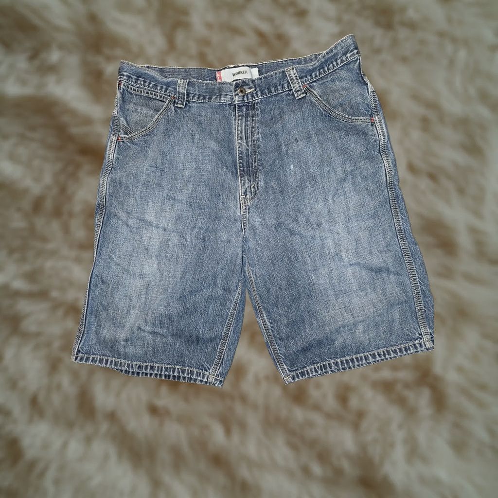 Levi's VINTAGE Levi's Denim Shorts? 100% Cotton? Not Vintage Size US 36 / EU 52 - 1 Thumbnail