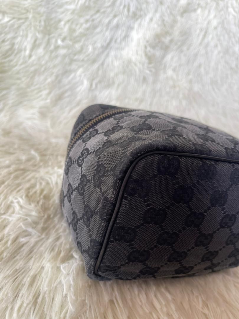 Gucci Gucci GG Pattern Vanity Leather Canvas Bag Size ONE SIZE - 11 Thumbnail