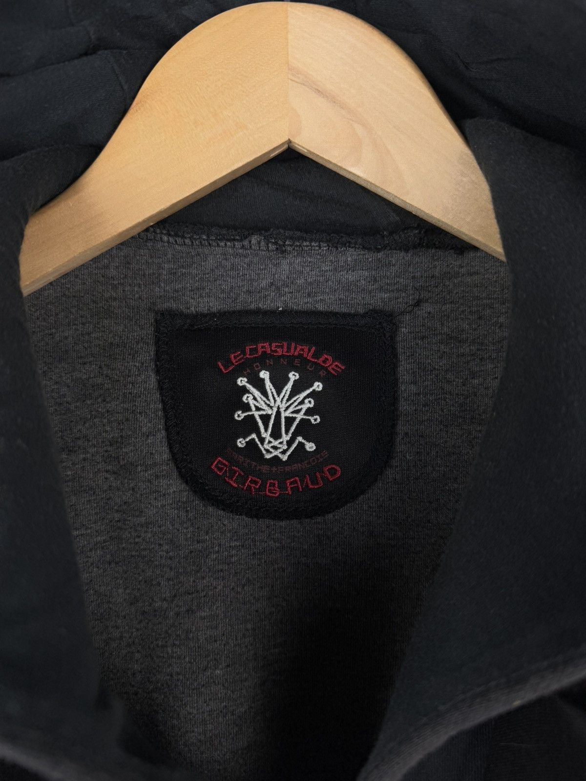 Marithe + Francois Girbaud × Vintage Marithe Francois Girbaud Vintage Avant-garde Full Zip Hoodie Size L / US 10 / IT 46 - 9 Thumbnail