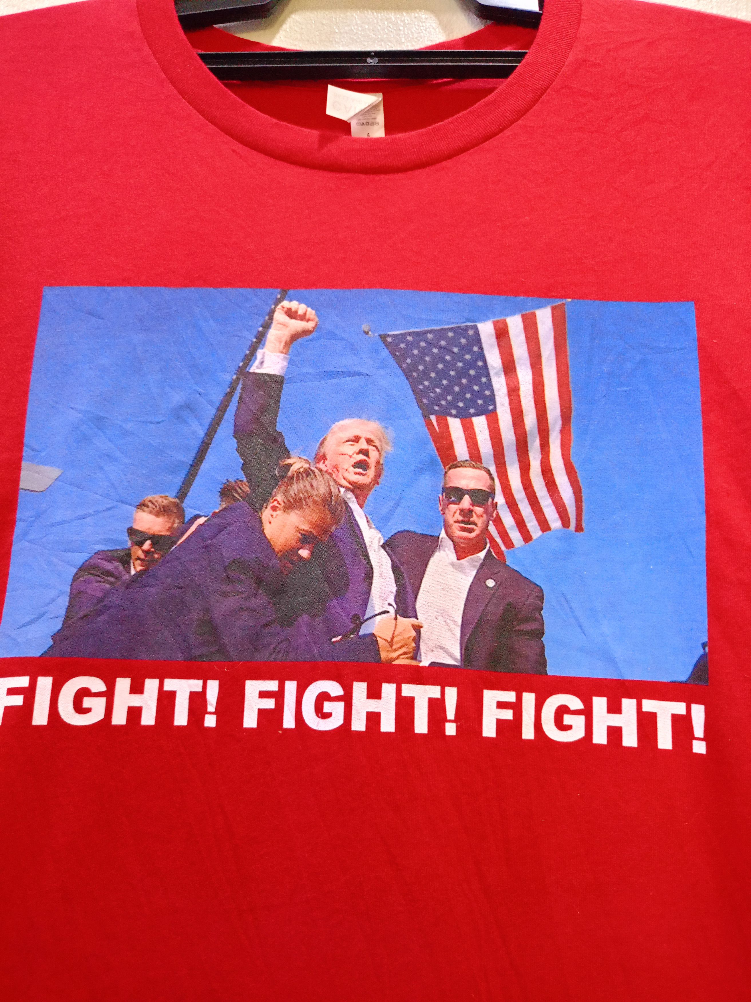 Donald Trump Donald Trump Fight Fight Fight Size US L / EU 52-54 / 3 - 3 Thumbnail