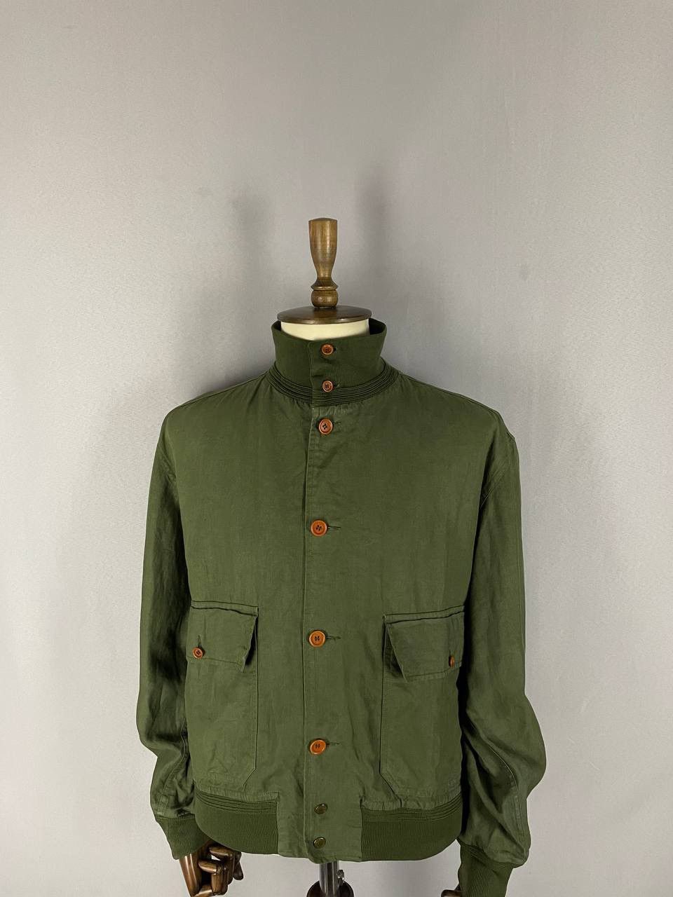 C.P. Company C.P. Company Archive Flight Jacket Linen Valstsrino S/S 1991 Size US L / EU 52-54 / 3 - 2 Thumbnail