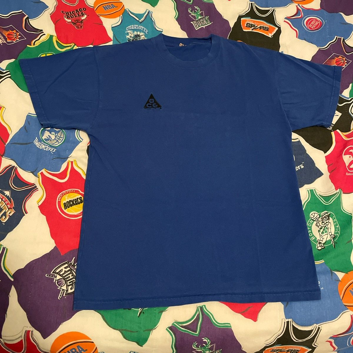 Nike × Nike ACG Vintage 2000s Nike ACG Hiking Sportswear Tee Size US M / EU 48-50 / 2 - 1 Thumbnail