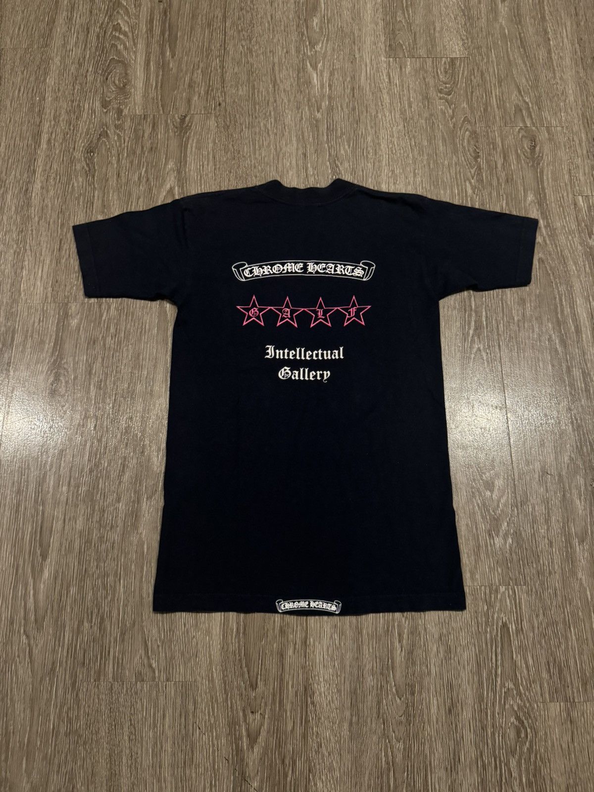 Chrome Hearts Vintage Intellectual Gallery Tee Navy