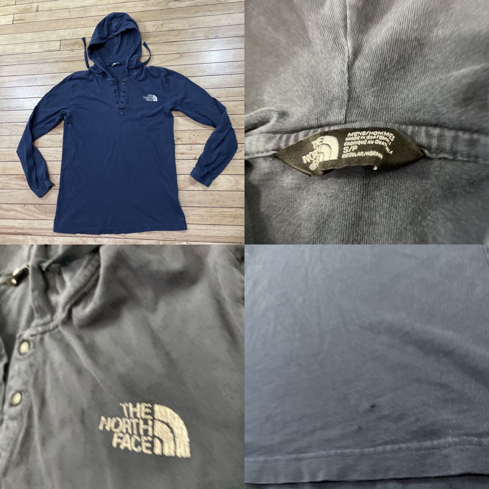 The North Face The North Face Snap Hoodie Men S Active Logo Blue Lightweight Beachy Sweater S Size US S / EU 44-46 / 1 - 9 Thumbnail