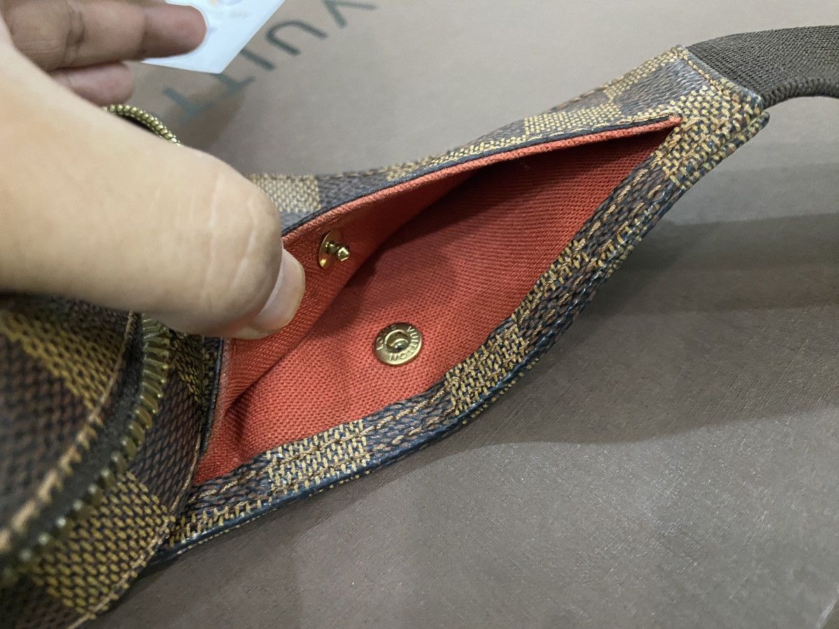 Louis Vuitton Authentic Louis Vuitton Geronimos Damier Ebene Size ONE SIZE - 12 Thumbnail