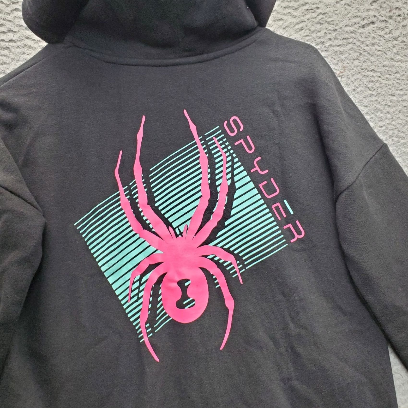 Spyder Spyder Womens Hoodie S Black Fleece Lined Kangaroo Pocket Pullover SPFFB585-001 Size S / US 4 / IT 40 - 8 Thumbnail