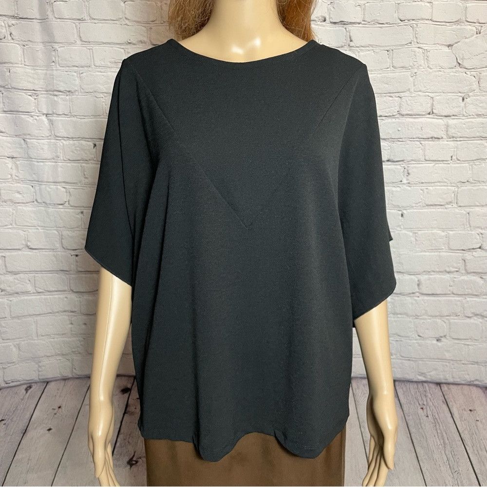 Other Allison Brittney Black Short Sleeve Top Size M Size M / US 6-8 / IT 42-44 - 9 Thumbnail
