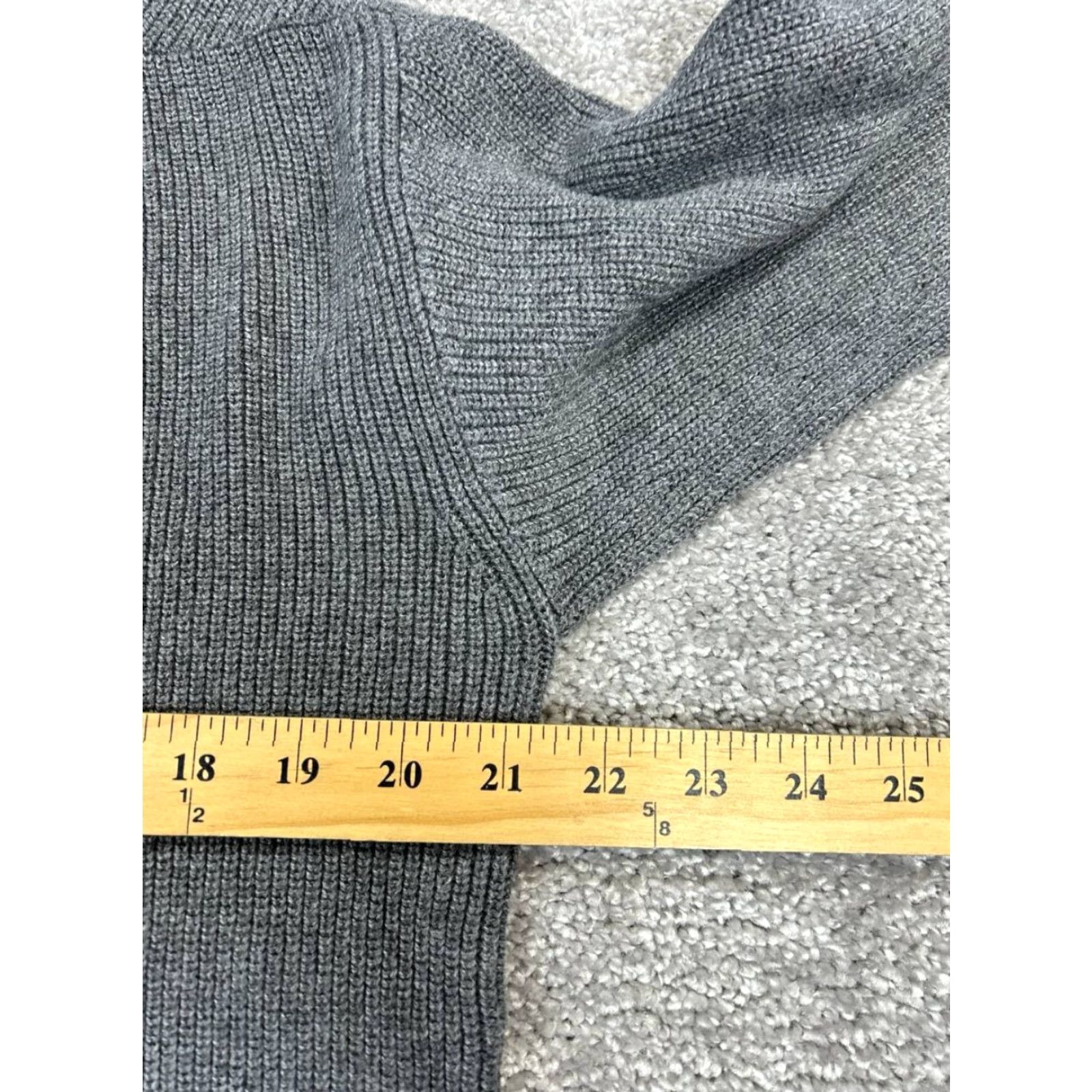 Everlane Everlane Sweater Womens Medium Gray Cotton Knit Pullover Pullover Casual Knit Shirt Pullover Mens Womens - Size M / US 6-8 / IT 42-44 - 7 Thumbnail