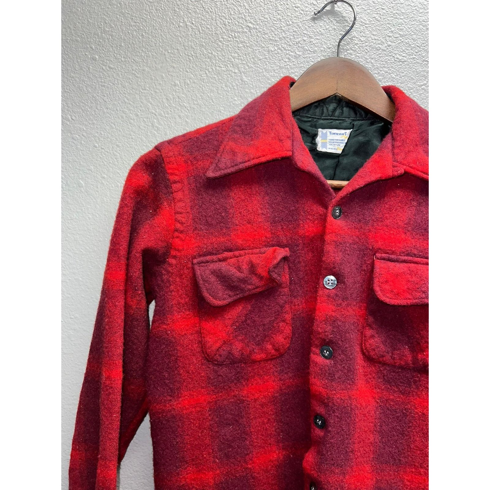 Towncraft Womens Towncraft Plus Button Up Shirt JC Penneys 70s VTG M Size M / US 6-8 / IT 42-44 - 3 Thumbnail