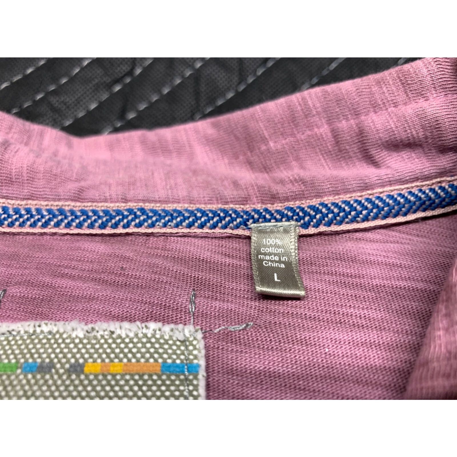 Vintage VINTAGE True Grit Polo Shirt Long Sleeve Lavender USA Mens Medium Size US M / EU 48-50 / 2 - 5 Thumbnail