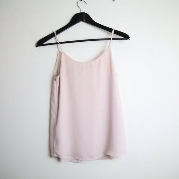 Aritzia Aritzia Babaton Galen Camisole Mesh Tank Top Blouse Size XXS / US 00 / IT 34 - 4 Thumbnail