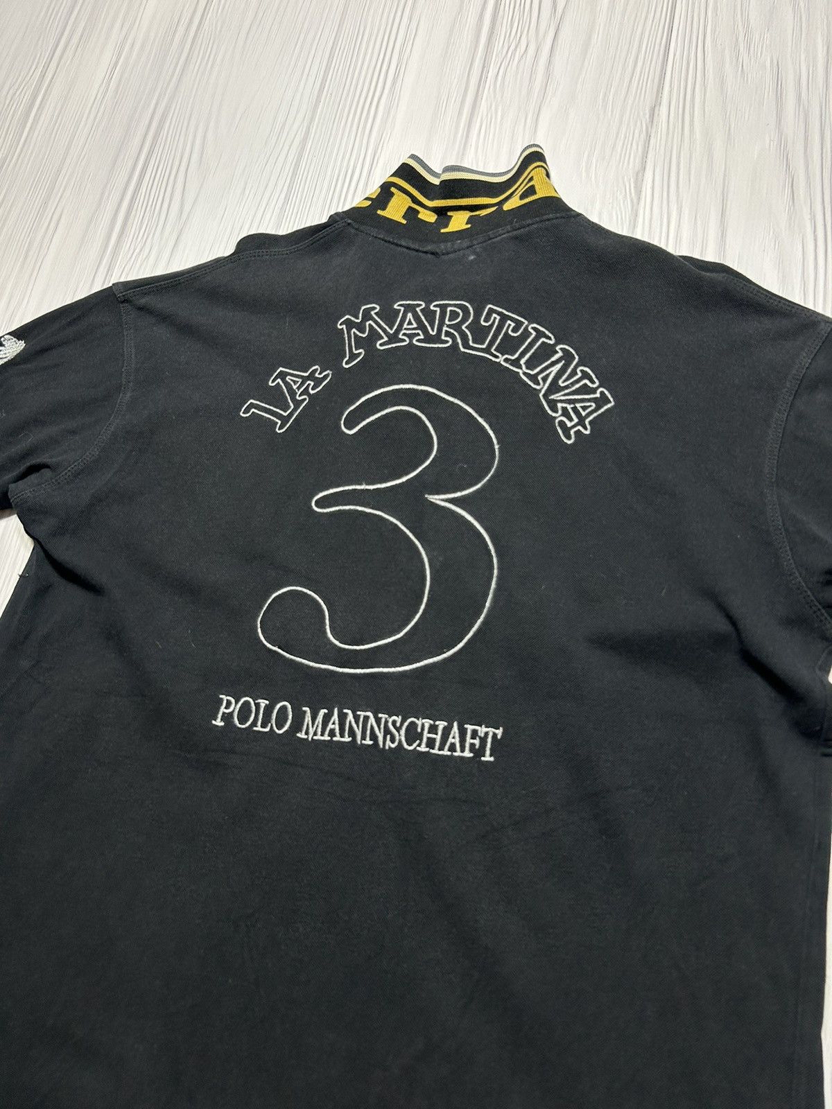 Ferrari Vintage Embroidered Logo Ferrari La Martina Team 3 Polo Size US XXL / EU 58 / 5 - 12 Thumbnail