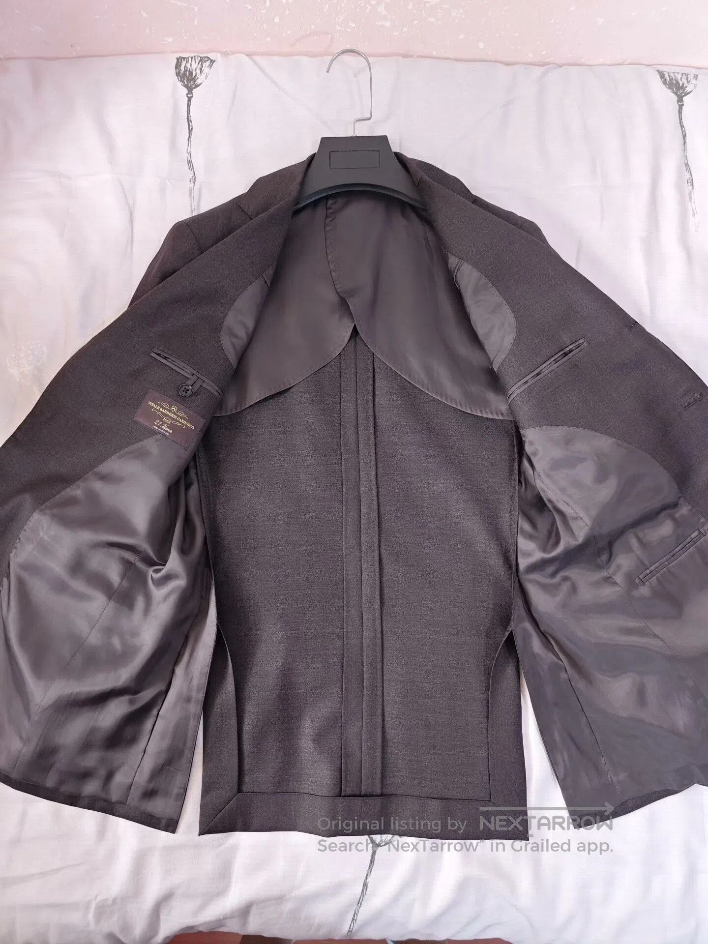 Japanese Brand Italian Wool Semi-Canvas Custom Suit. Size US S / EU 44-46 / 1 - 6 Thumbnail
