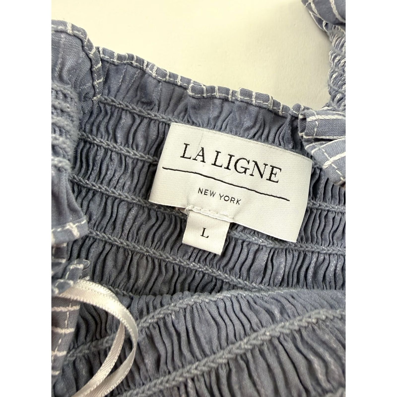 La Ligne VINTAGE LA LIGNE Shirt Size L / US 10 / IT 46 - 7 Thumbnail