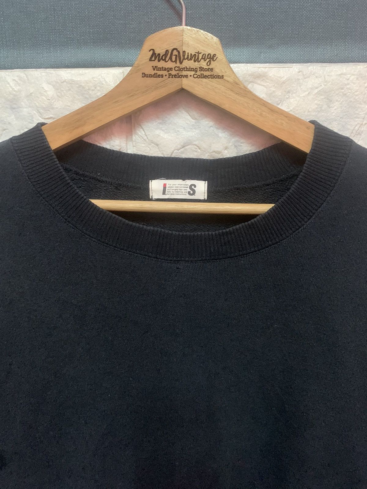 Issey Miyake × Tsumori Chisato × Vintage VINTAGE!! Sweatshirt ISSEY MIYAKE Big Logo Size US L / EU 52-54 / 3 - 4 Thumbnail