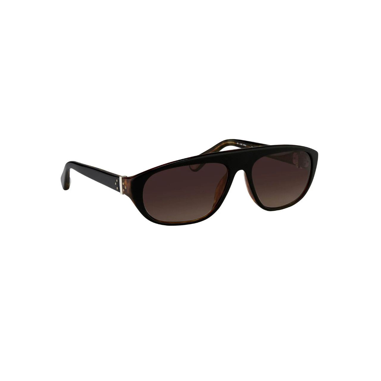 Ann Demeulemeester Ann Demeulemeester Sunglasses Black and Brown Graduated Size ONE SIZE - 1 Thumbnail