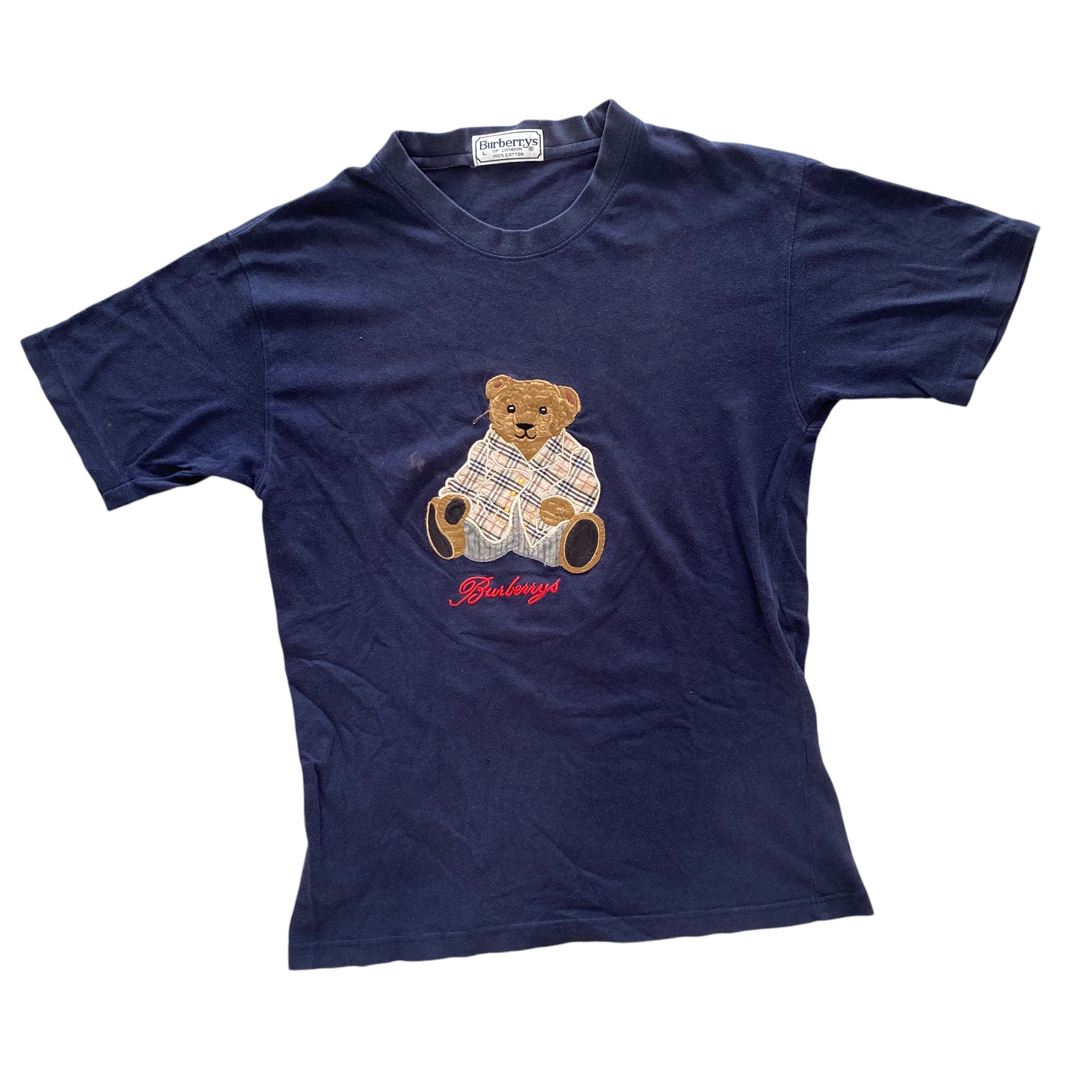 Vintage Burberry Bear Tshirt