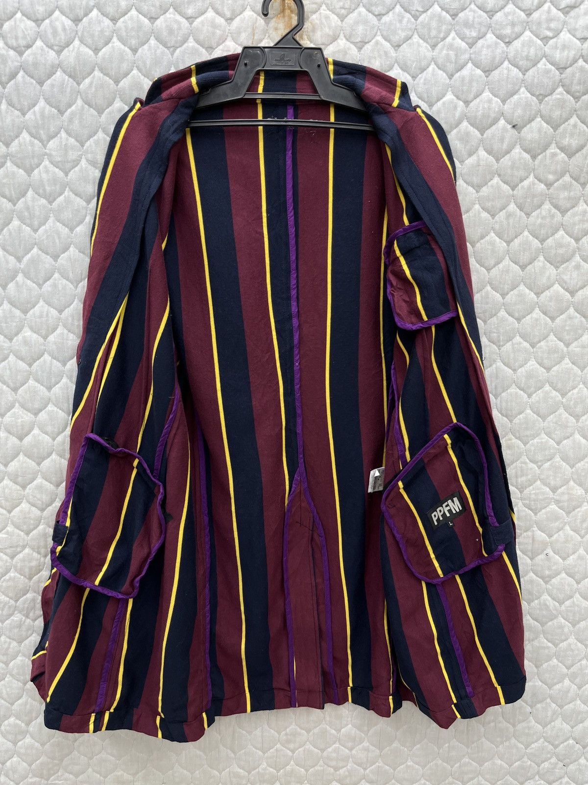 Japanese Brand 🔥🔥🔥ARCHIVE PPFM MULTICOLOUR STRIPE JACKET Size S / US 4 / IT 40 - 7 Thumbnail