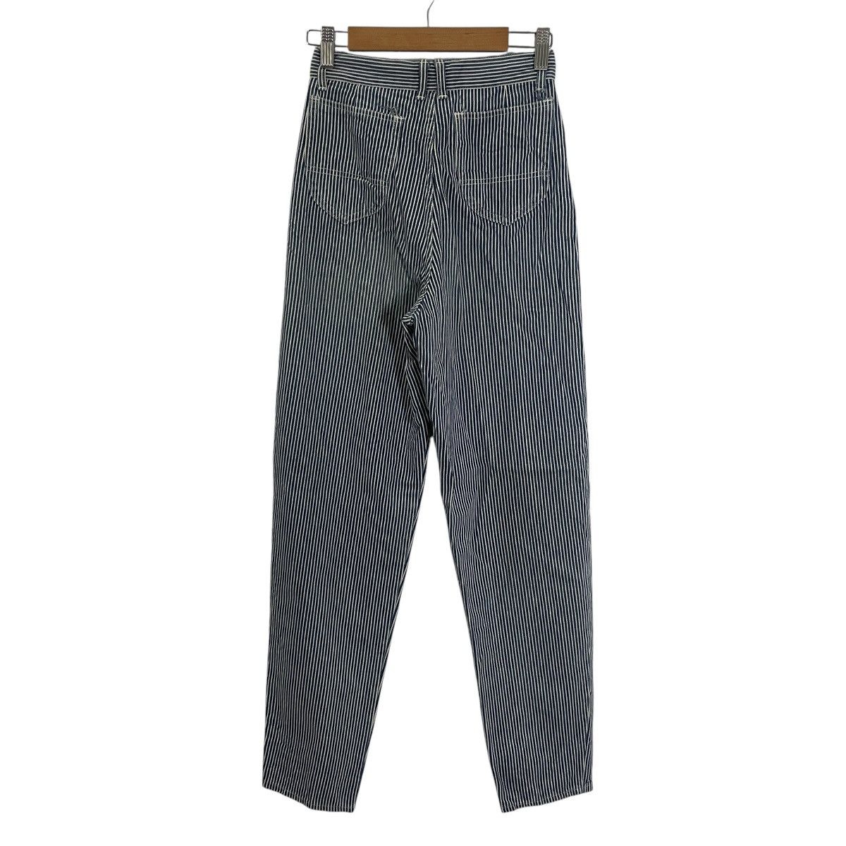 Japanese Brand Vintage Japanese Designer Distressed Hikory Stripe Pants Size 24" / US 00 / IT 34 - 6 Thumbnail