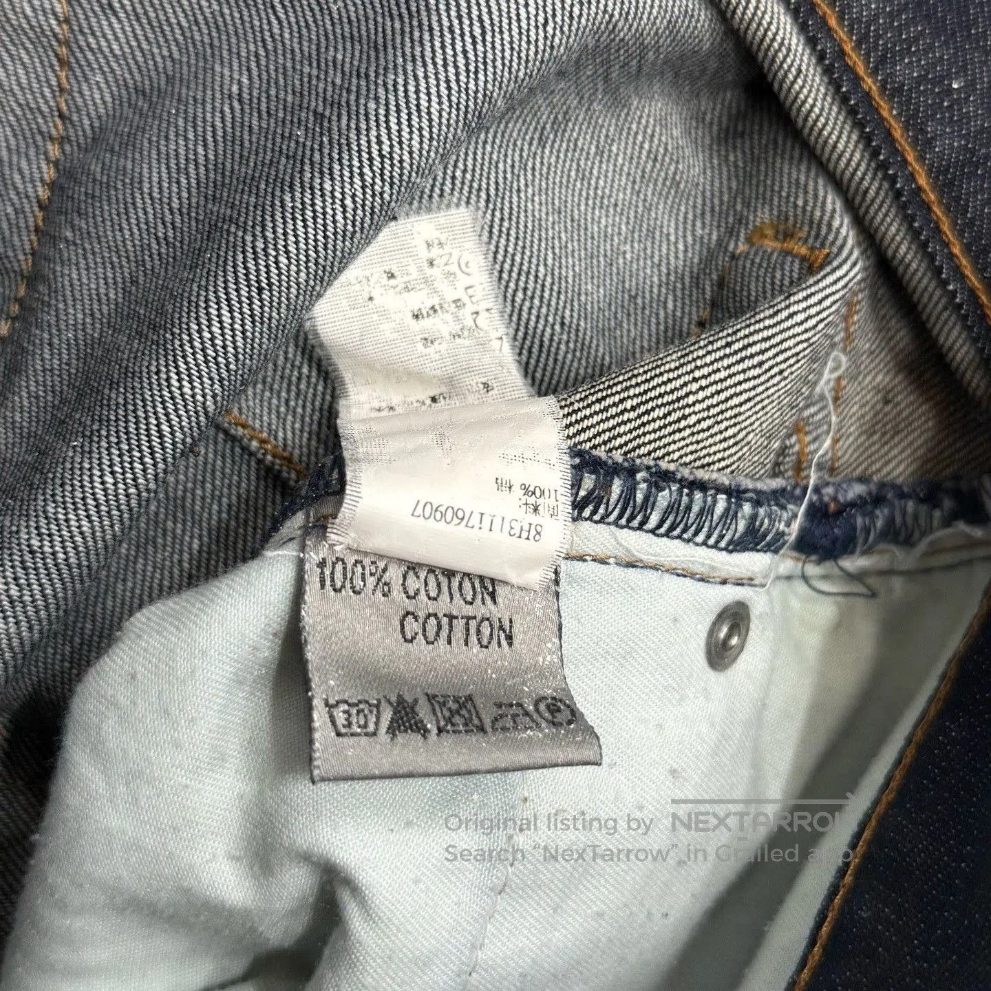 Dior Dior 05SS Runway Denim Jeans. Size US 29 - 6 Thumbnail