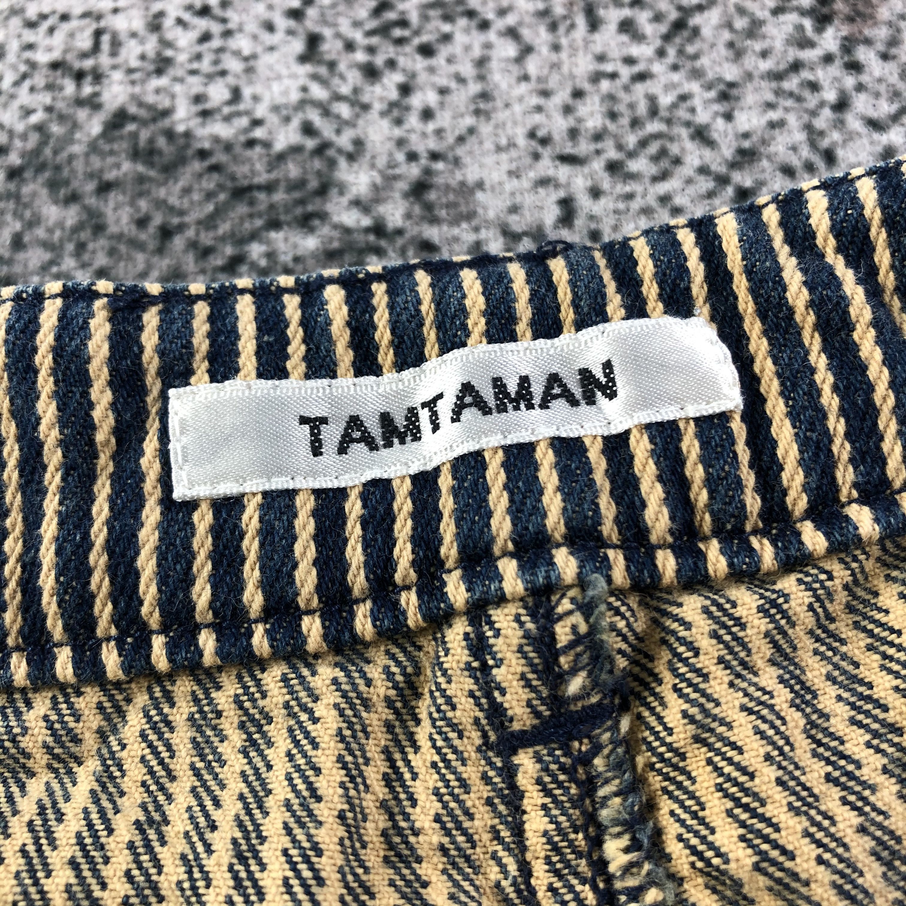 Japanese Brand Japanese Brand Tamtaman Jeans Hikory Baggy Denim KJ1552 Size 28" / US 6 / IT 42 - 6 Thumbnail