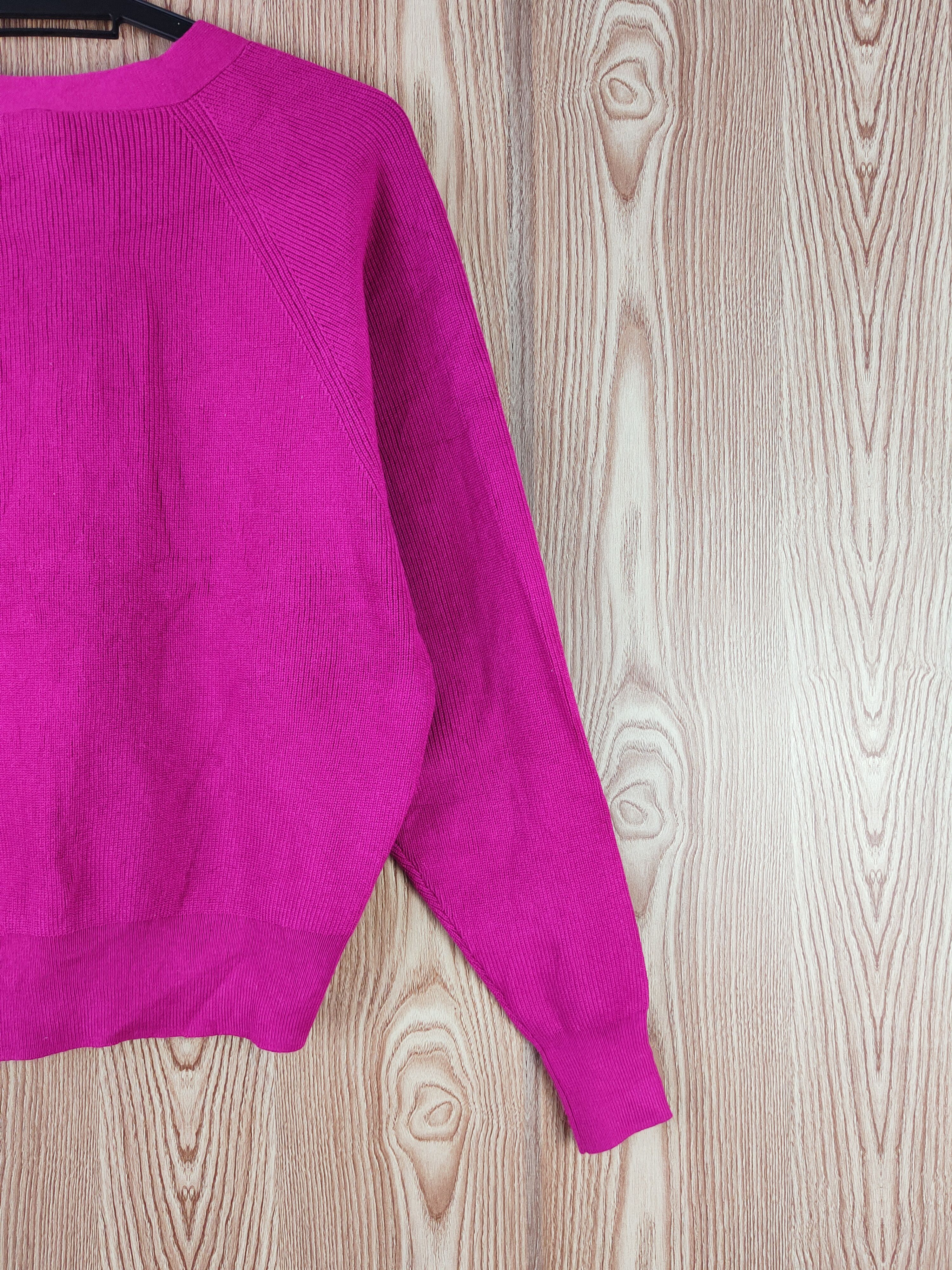Homespun Knitwear AG Purple Knitwear Cardigan japan #W062 Size US S / EU 44-46 / 1 - 9 Thumbnail