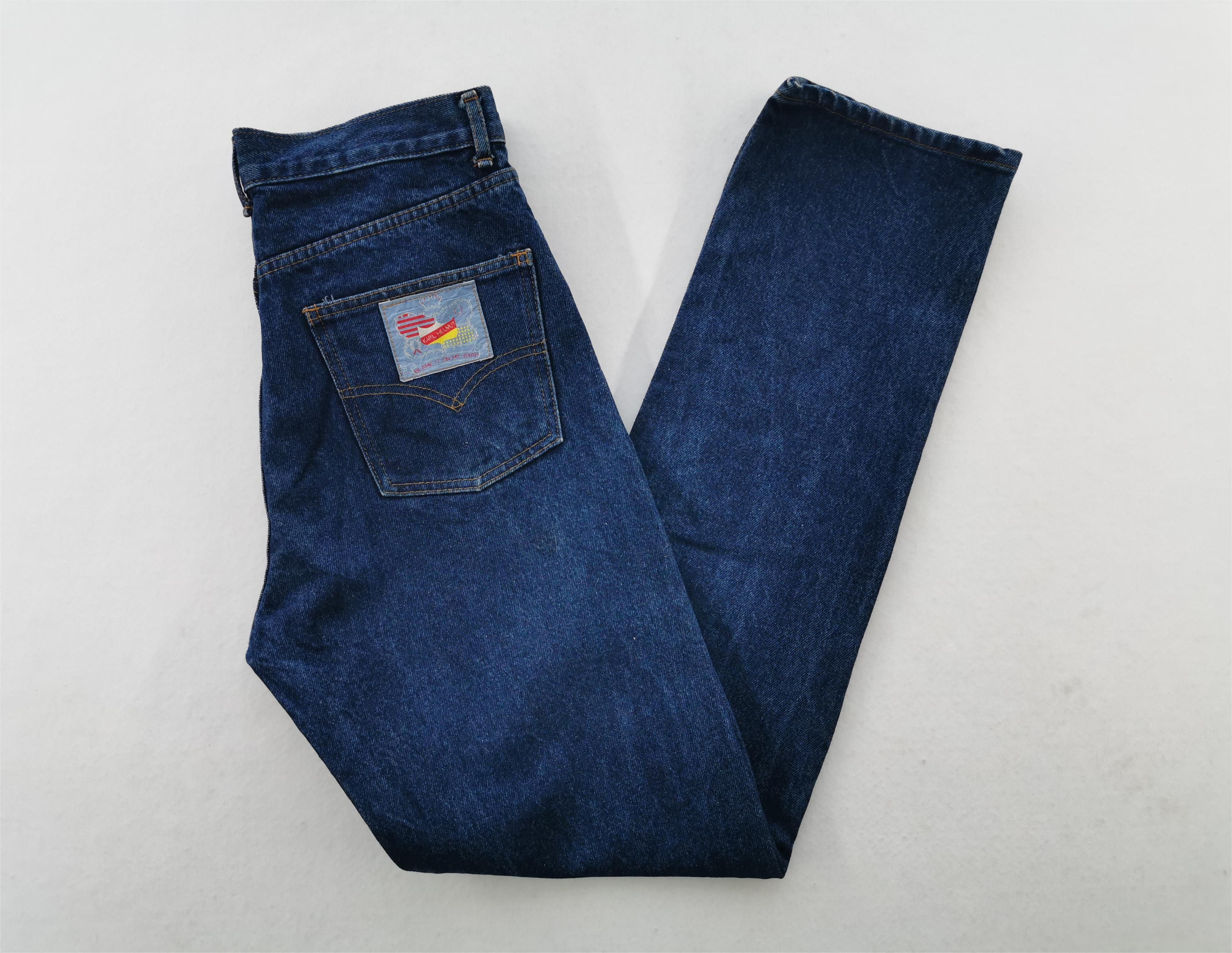 Karl Helmut Vintage Karl Helmut Denim Jeans Size L Waist 30 Size US 30 / EU 46 - 4 Thumbnail
