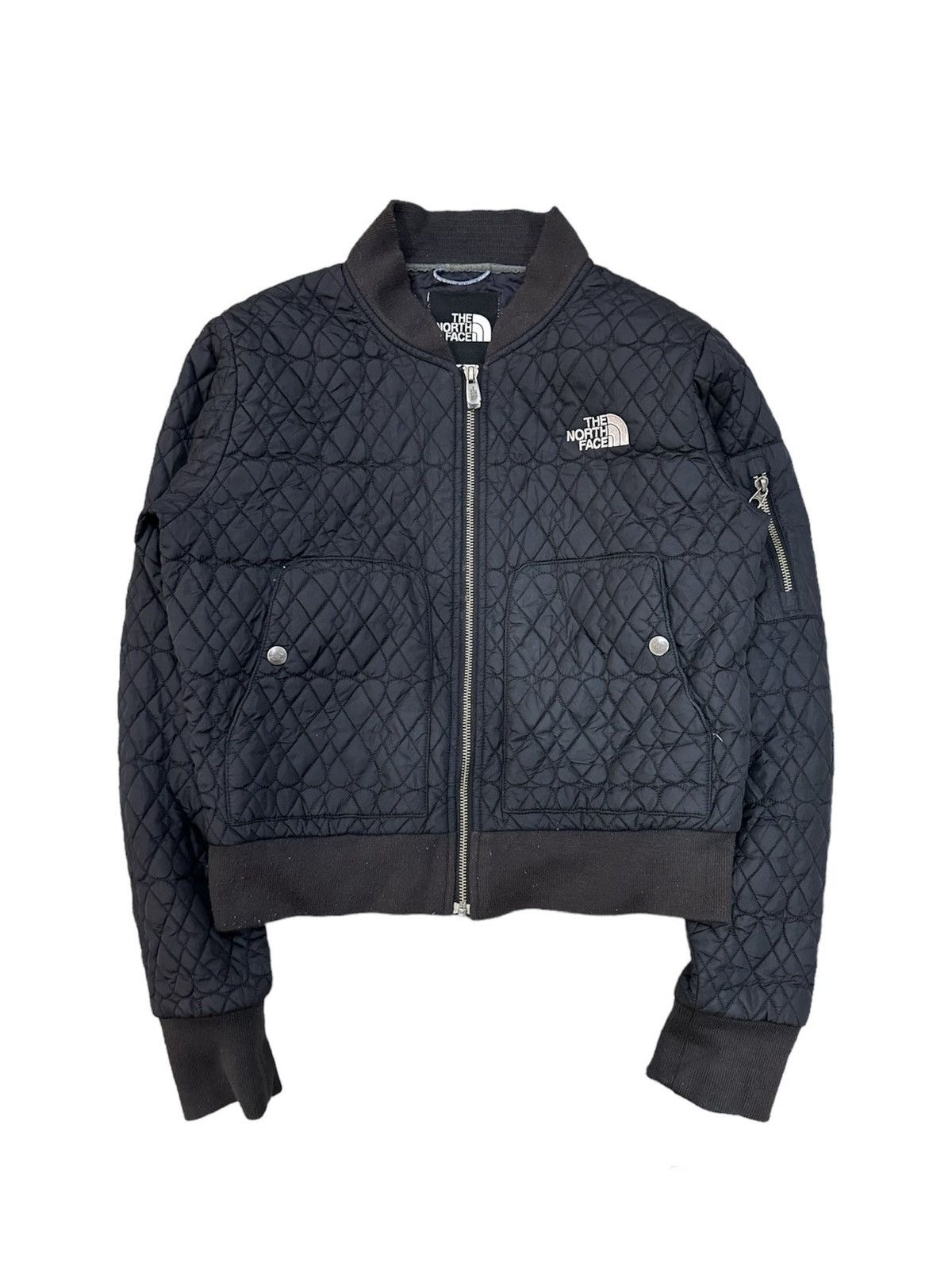 The North Face Quilted Bomber Jacket