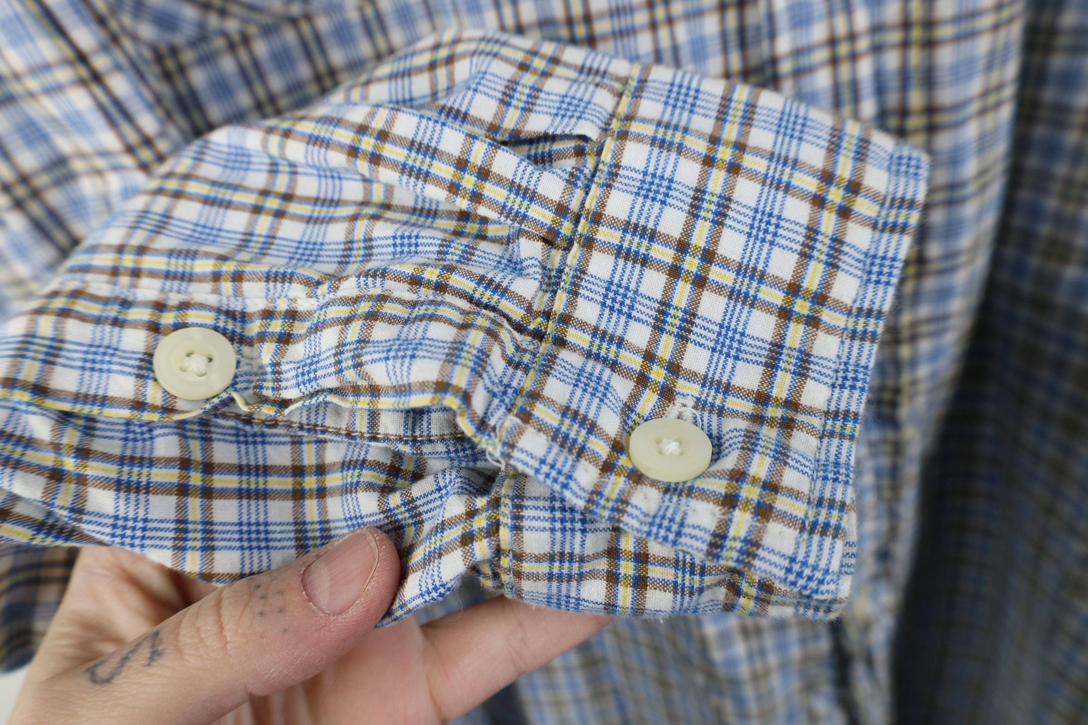 Carhartt Vintage Y2K Carhartt Lightweight Button Shirt Blue Plaid Size US XL / EU 56 / 4 - 9 Thumbnail
